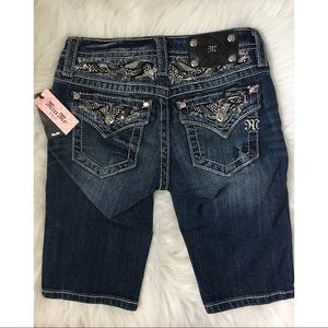 Miss Me Girl’s Bermuda Stretch Short